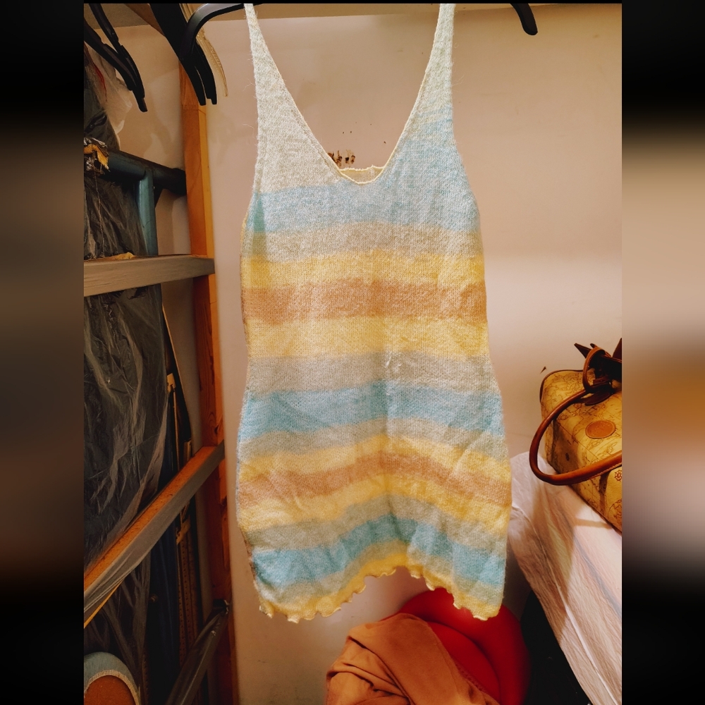 Cider Multicolor Knit Dress